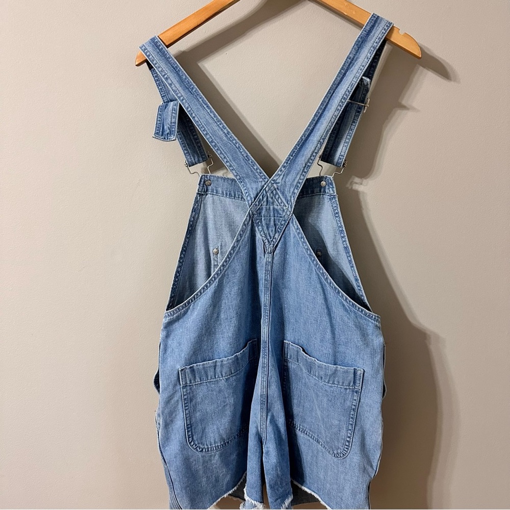 Revolve Rag & Bone Patched Short Dungaree Soft De… - image 4